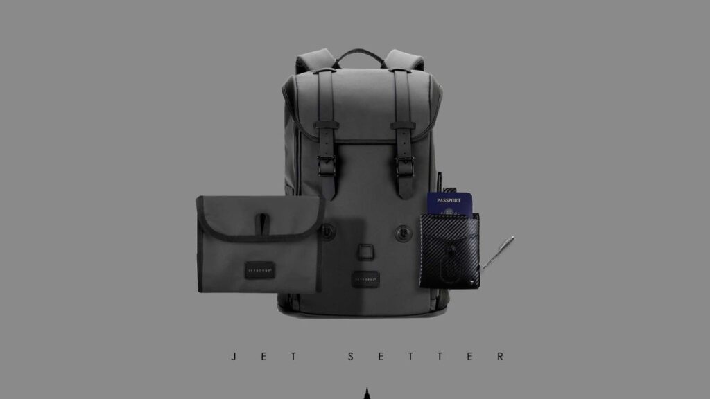 Stealth Jet Setter Backpack Set